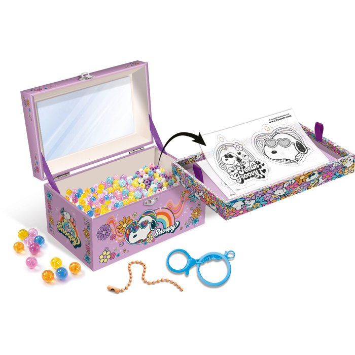 Peanuts Create Your Own Jewelry Charms - Creative Jewelry Kit - LISCIANI - Thermoforming - Personalized Charms