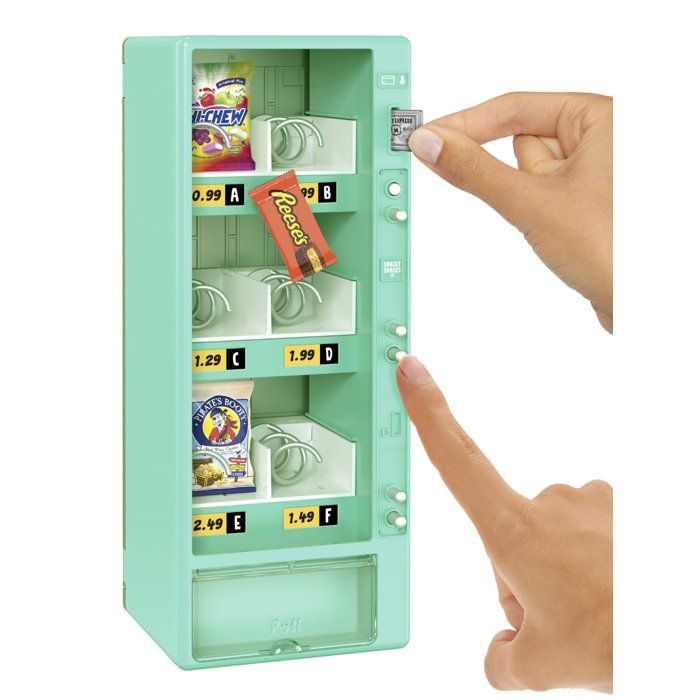 MGA's Miniverse - Vending Machine - Collectible Miniatures - Available in blue or red - Random model - Ages 8 and up