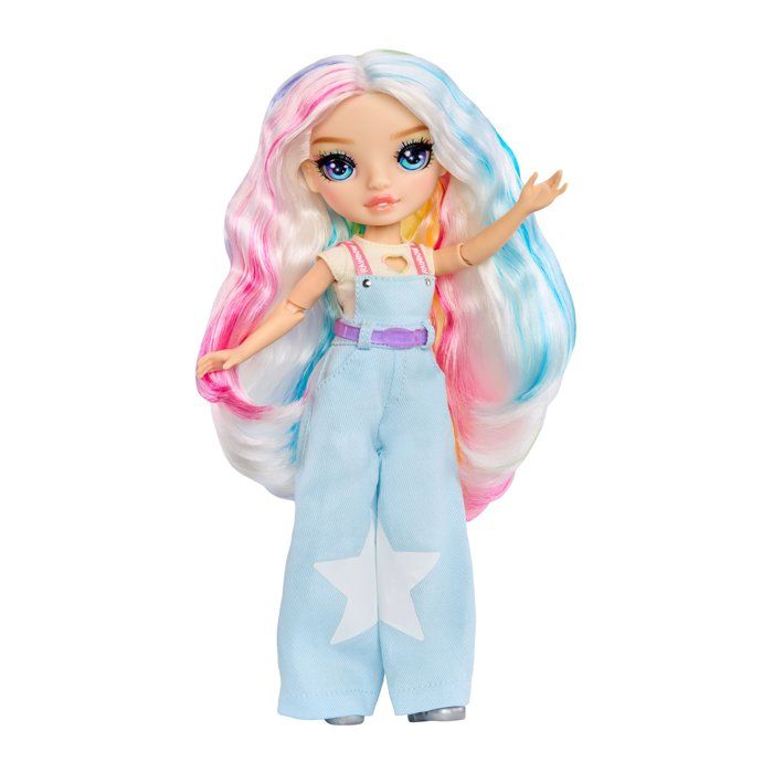 Junior High Babysitters  Amaya - 23 cm Doll - Baby, Stroller, Bassinet, Bottle, Comb, Outfit, and Accessories