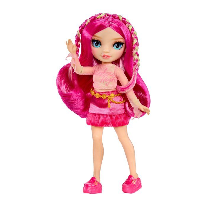 Junior High Babysitters  Stella - 23 cm Doll - Baby, Stroller, Bassinet, Bottle, Comb, Outfit, and Accessories