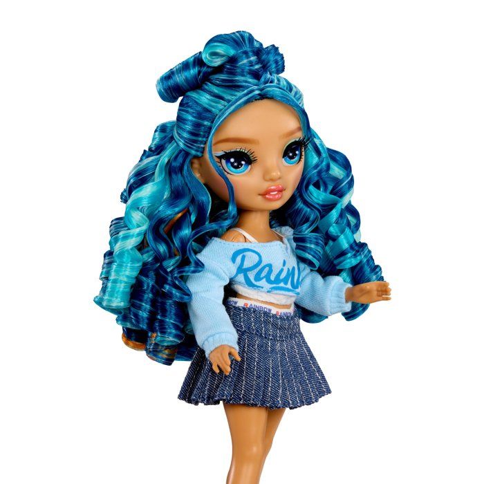Junior High Babysitters  Skyler - 23 cm Doll - Baby, Stroller, Bassinet, Bottle, Comb, Outfit, and Accessories