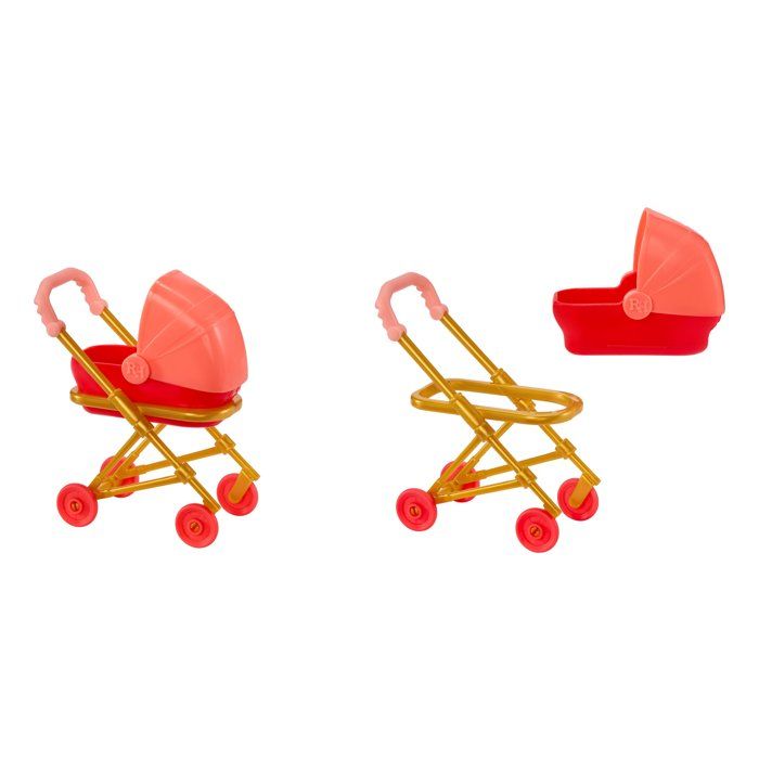 Junior High Babysitters  Iris Bow - 23 cm Doll - Baby, Stroller, Bassinet, Bottle, Comb, Outfit, and Accessories