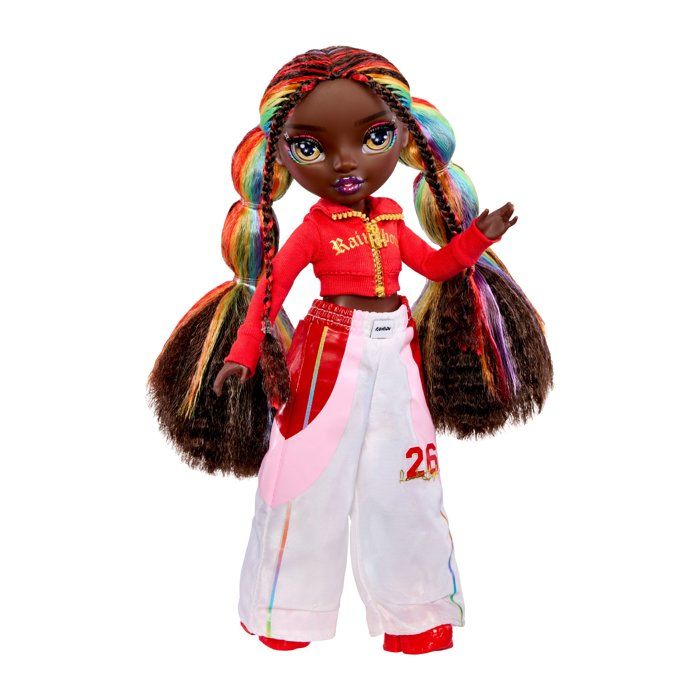 Junior High Babysitters  Iris Bow - 23 cm Doll - Baby, Stroller, Bassinet, Bottle, Comb, Outfit, and Accessories