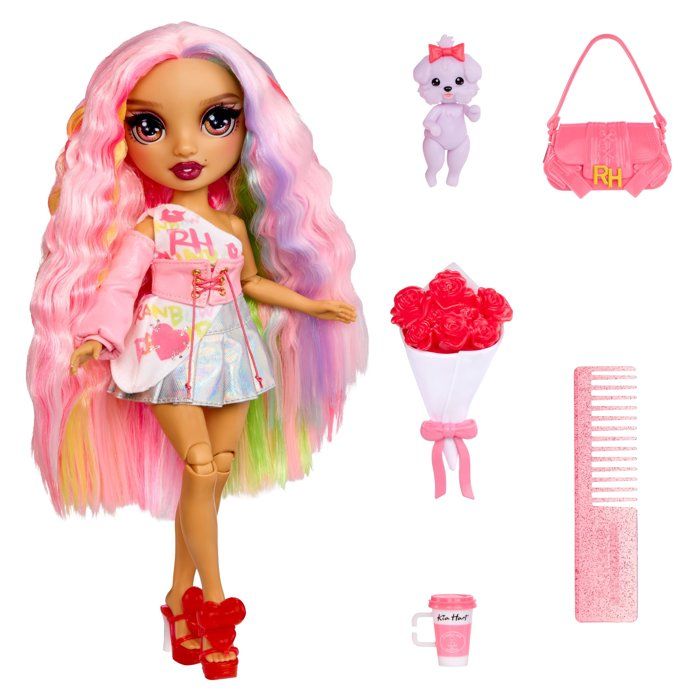 Rainbow High - Pretty in Paris - Kia - Fashion Doll - 27 cm - Accessories and Animals Included