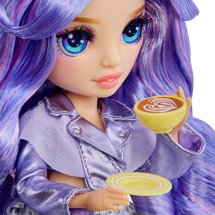 Rainbow High - Pretty in Paris - Violet - Fashion Doll - 27 cm - Accessories and Animals Included