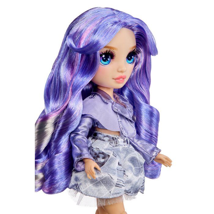 Rainbow High - Pretty in Paris - Violet - Fashion Doll - 27 cm - Accessories and Animals Included
