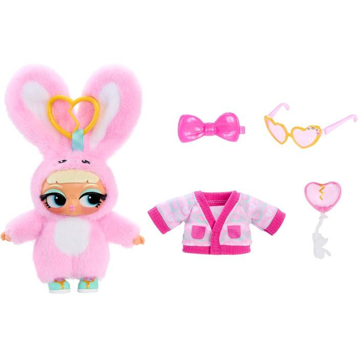 L.O.L. Surprise! Plush Surprise - Plush Toy with 7 Surprises Included - Keychain - 6 Collectible Designs - Ages 4 and up