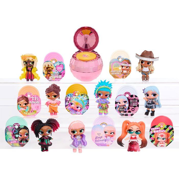 L.O.L. Surprise! Music Festival - Doll - Vinyl Record and Accessories - Includes 7 Surprises - 8 Random Collectible Designs