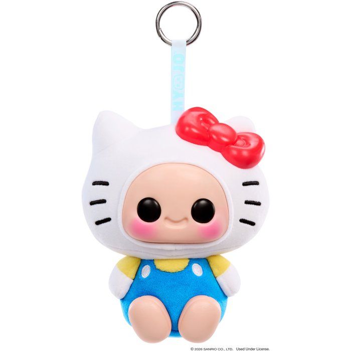 Hyojo - Kuromi - Hello Kitty and Friends Series - Collectible squishy plush toys - Keychain