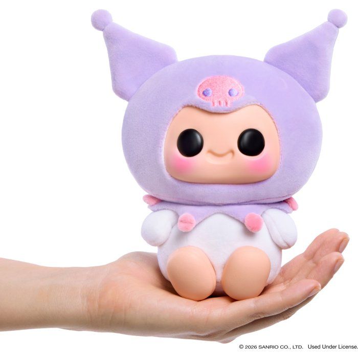 Hyojo - Kuromi - Hello Kitty and Friends Series - Collectible squishy plush toys - Keychain