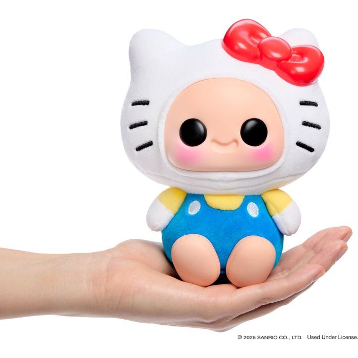 Hyojo - Kuromi - Hello Kitty and Friends Series - Collectible squishy plush toys - Keychain