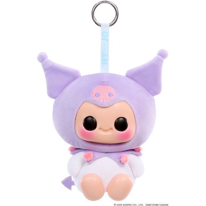 Hyojo - Kuromi - Hello Kitty and Friends Series - Collectible squishy plush toys - Keychain