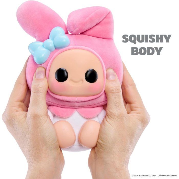 Hyojo - Melody - Hello Kitty and Friends Series - Collectible Squishy Plush Toys - Keychain