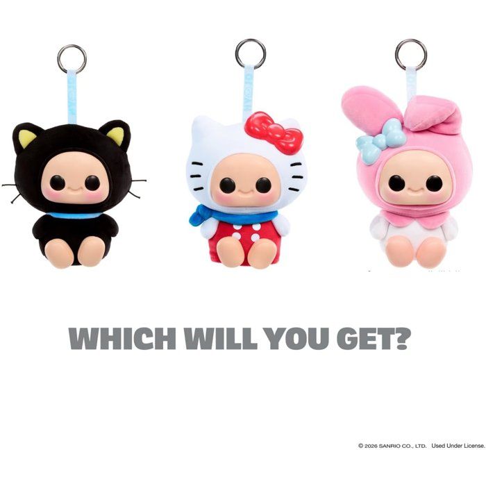 Hyojo - Melody - Hello Kitty and Friends Series - Collectible Squishy Plush Toys - Keychain