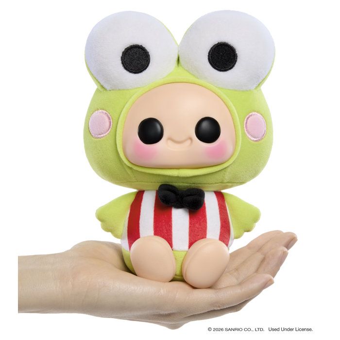 Hyojo - Keroppi - Hello Kitty and Friends Series - Collectible Squishy Plush Toys - Keychain