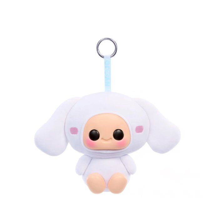 Hyojo - Cinnamoroll - Hello Kitty and Friends Series - Collectible squishy plush toys - Keychain
