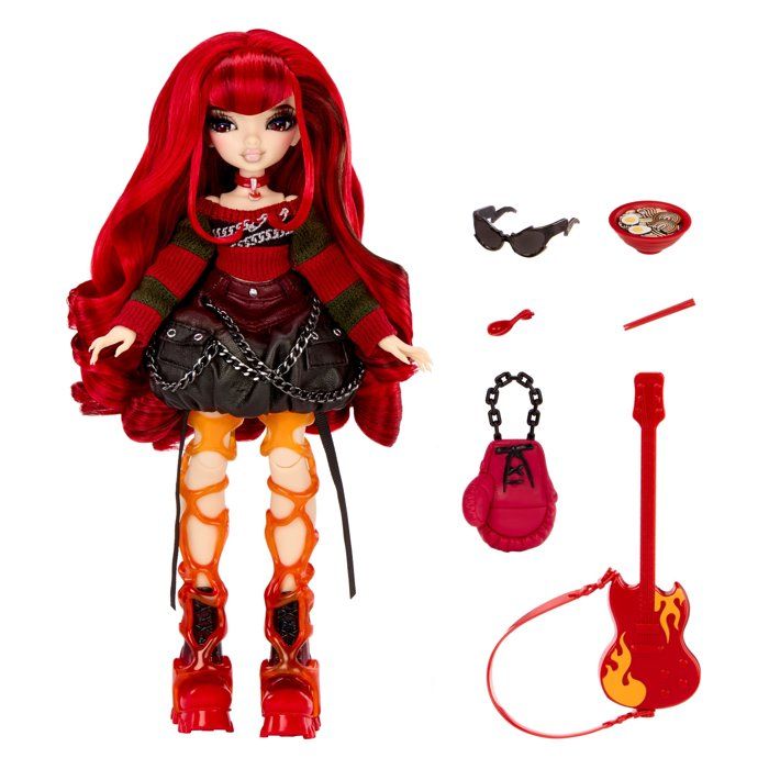 MirrorMi - Fashion Doll - Blaze Maxx - 27 cm doll - Accessories included