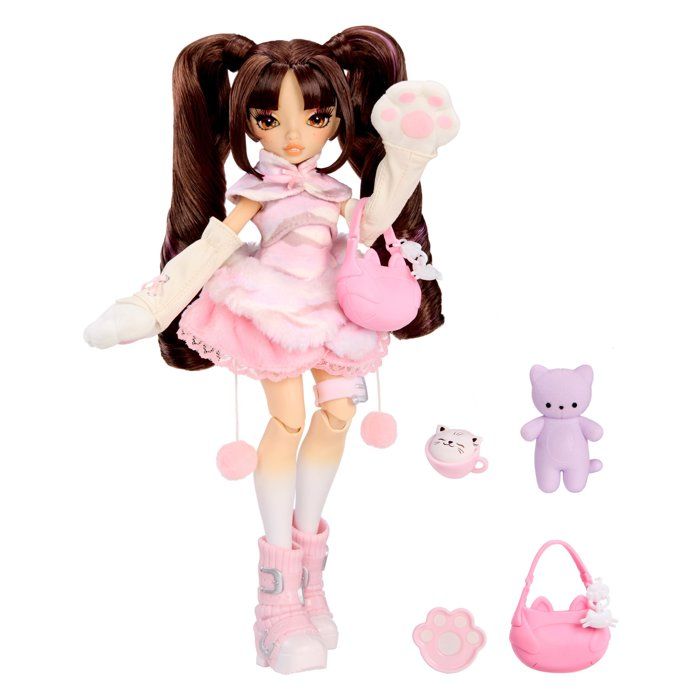 MirrorMi - Fashion Doll - Akiko Kittyama - 27 cm doll - Accessories included