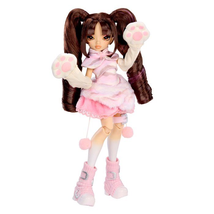 MirrorMi - Fashion Doll - Akiko Kittyama - 27 cm doll - Accessories included
