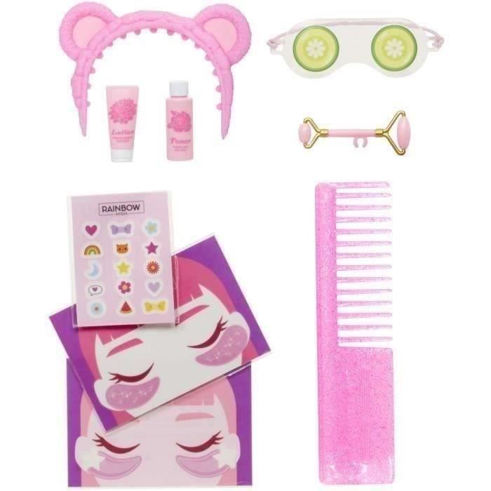 Junior High Pajama Party - 22cm articulated fashion doll - Bella (pink) - Many accessories - from 4 years