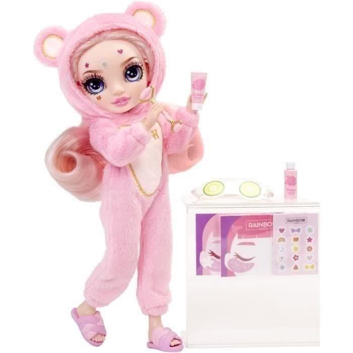 Junior High Pajama Party - 22cm articulated fashion doll - Bella (pink) - Many accessories - from 4 years