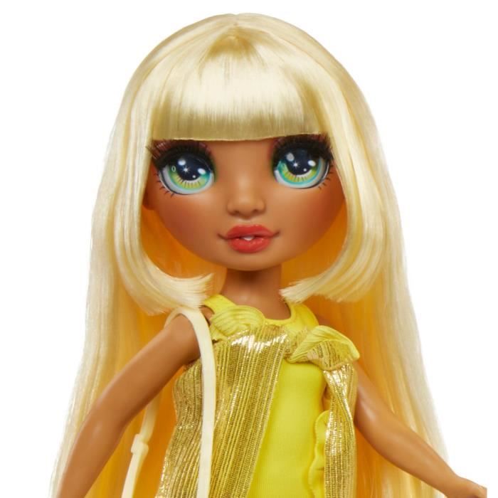 Rainbow High Swim & Style - Jointed fashion doll 27 cm - Sunny (Yellow) - Swimsuit + Pareo - from 4 years