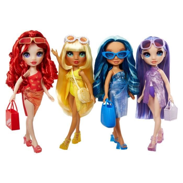 Rainbow High Swim & Style - Jointed fashion doll 27 cm - Skyler (Blue) - Swimsuit + Pareo - from 4 years