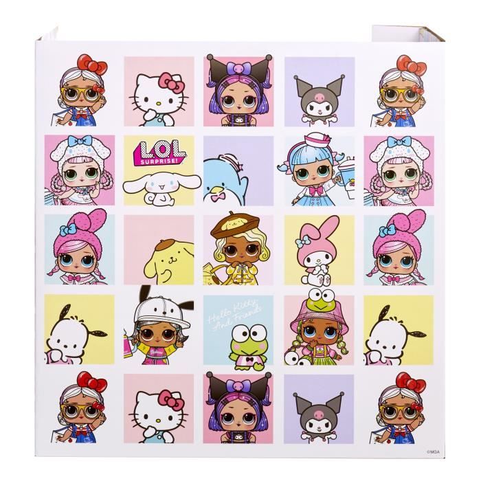 LOL Surprise Loves Hello Kitty Tots 3-inch Dolls - Ages 3 and Up