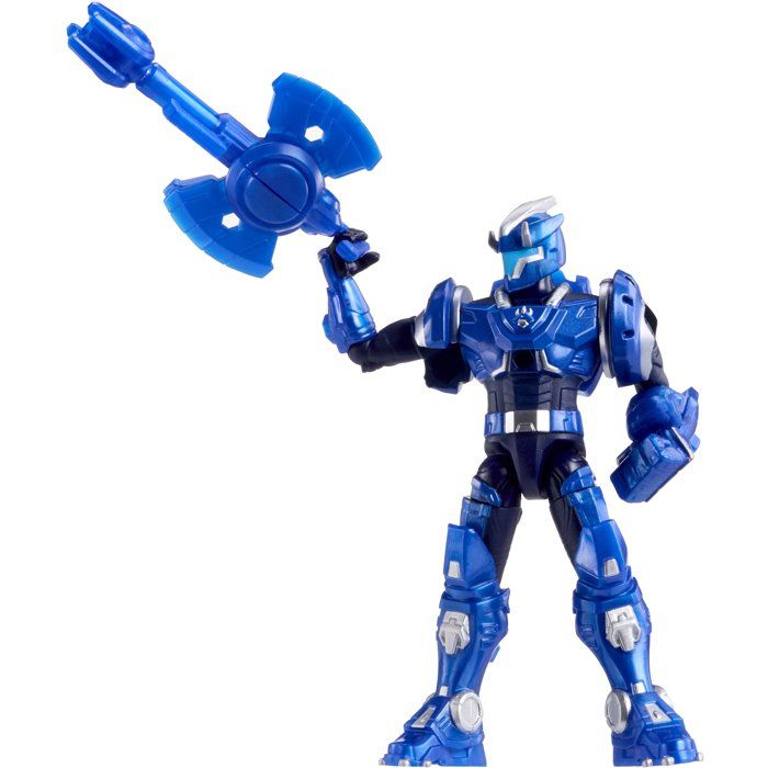 Armorsaurs  - TJ - Triceratops Rider - 9.5 cm Figure - Interchangeable Armor - Transformable Accessory - Ages 6 and up