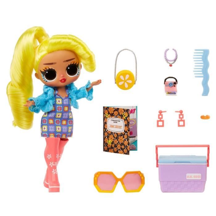 LOL Surprise Tweens - 24 cm articulated fashion doll - Hana Groove - 2 outfits and several accessories - Ages 4 and up