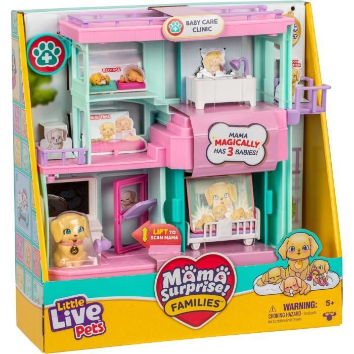 Vet Clinic - LITTLE LIVE PETS - Mama Surprise - Accessories Included - Magical Birth
