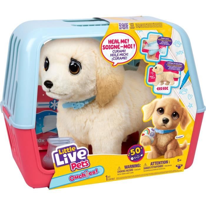 Plush Toy - LITTLE LIVE PETS - My Dog Ouchies - Ages 5 and up