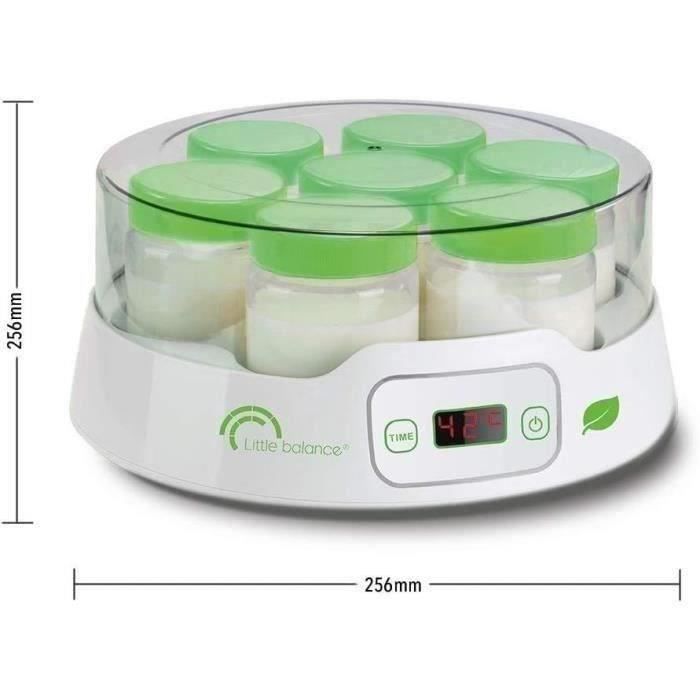 Yogurt maker - LITTLE BALANCE - Digital - 7 pots + 6 additional pots
