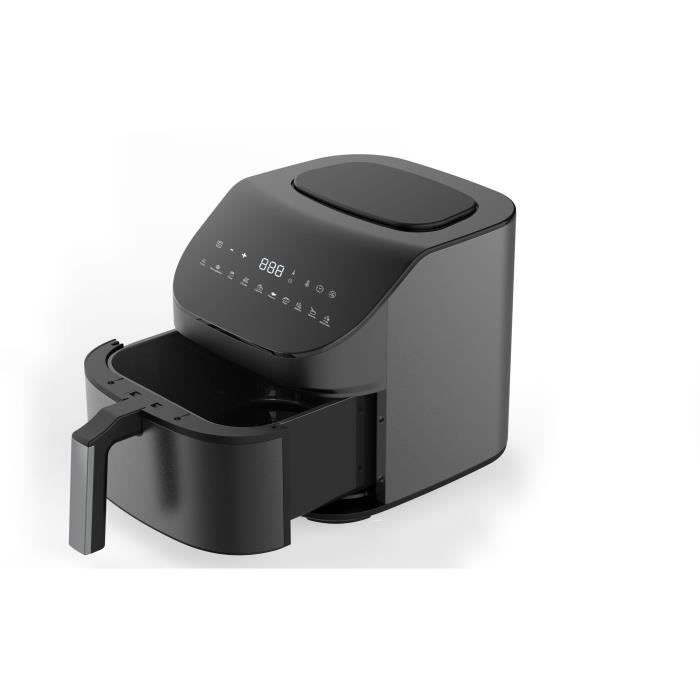 Diet fryer - LITTLE BALANCE - Crousty light XL - 7 L - 1600 W - 10 programs - Black