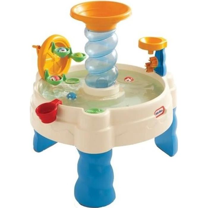Blue Water Play Table - LITTLE TIKES - Spiral Water Table - PVC - Waterwheels