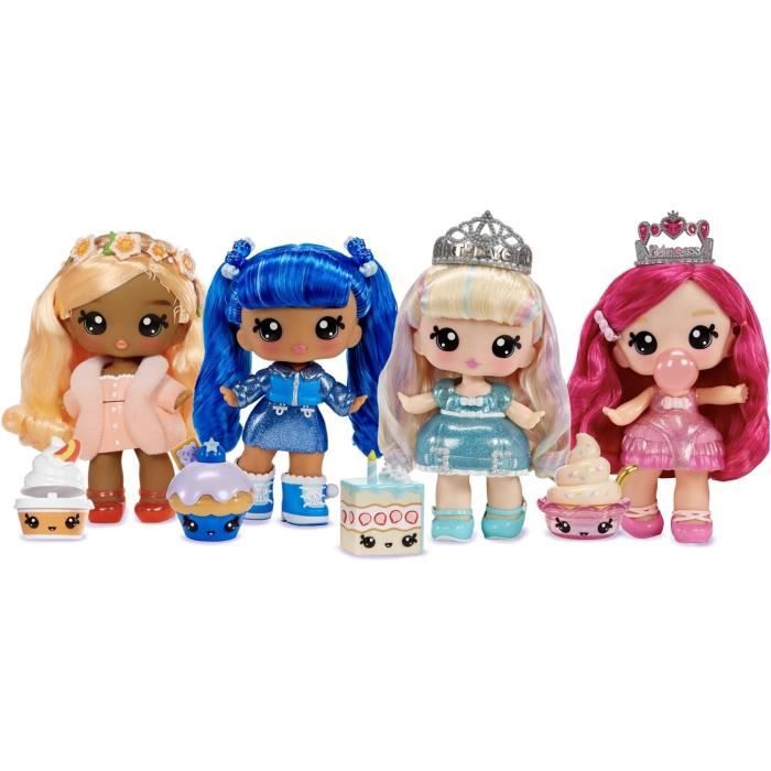 Yummiland - Large 25 cm doll to style and cuddle - Pet + scented lip balm - Callie - From 4 years old