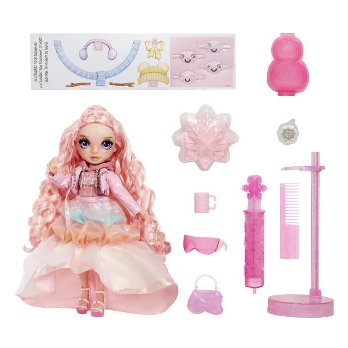Rainbow High - Winter Wonderland - Pink - Reveal your color - Create your snowman - Ages 4 and up