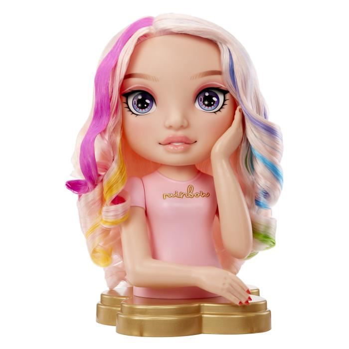 Rainbow High - Bella Styling Head - 33cm - Color Nails and Hair - Use the Products for You - Ages 4 and Up