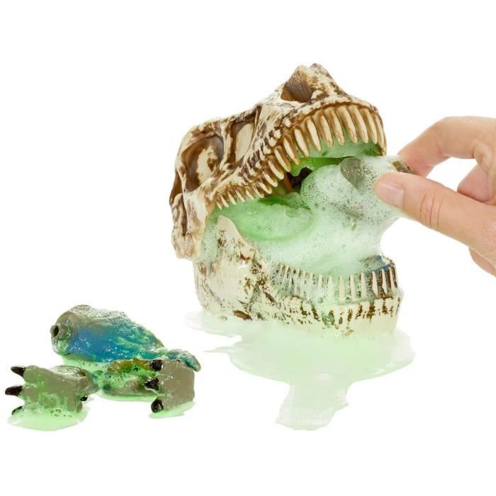 GrossMos - Giant Dinosaur Head - Discover your mini dinosaurs in the slime - 4 models to collect - Random