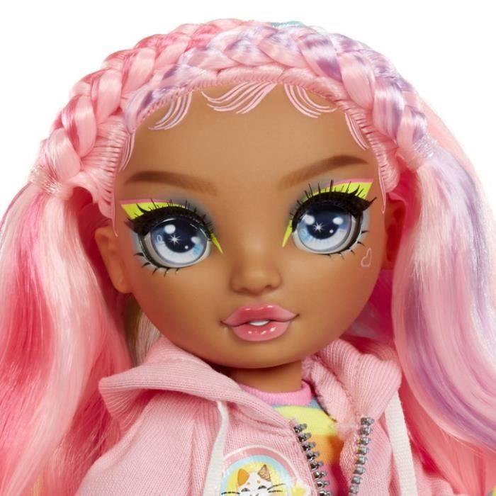 Rainbow High - Sparkle & Shine - 27cm fashion doll - Pink - Liquid glitter legs - Ages 4 and up