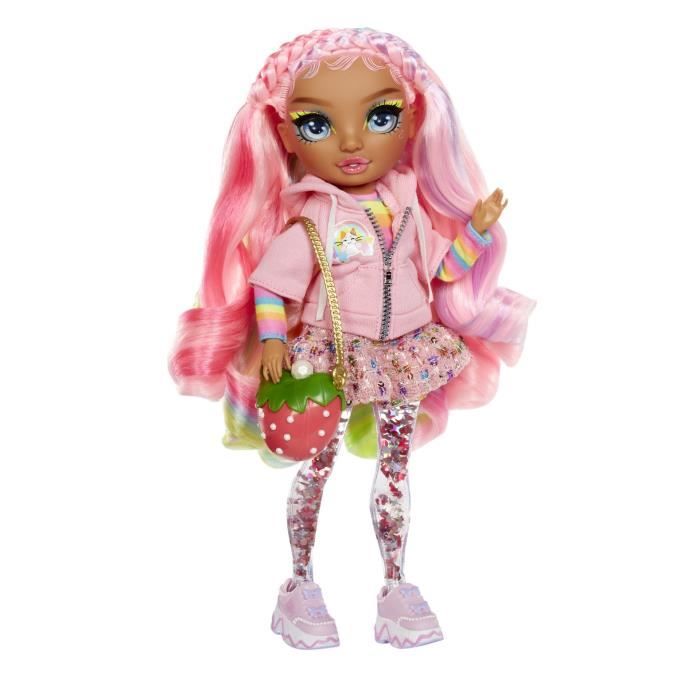 Rainbow High - Sparkle & Shine - 27cm fashion doll - Pink - Liquid glitter legs - Ages 4 and up