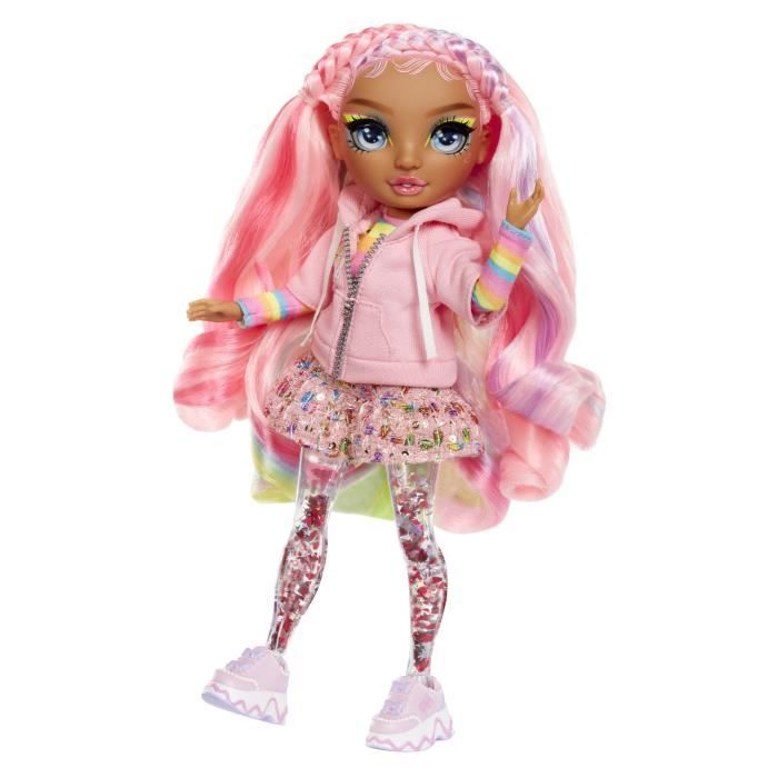 Rainbow High - Sparkle & Shine - 27cm fashion doll - Pink - Liquid glitter legs - Ages 4 and up