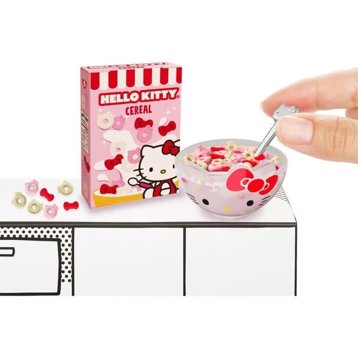MGA Miniverse - Hello Kitty - Creative Game - Drinks or food - Creative and decorative resin leisure - Non-edible - 8 years old