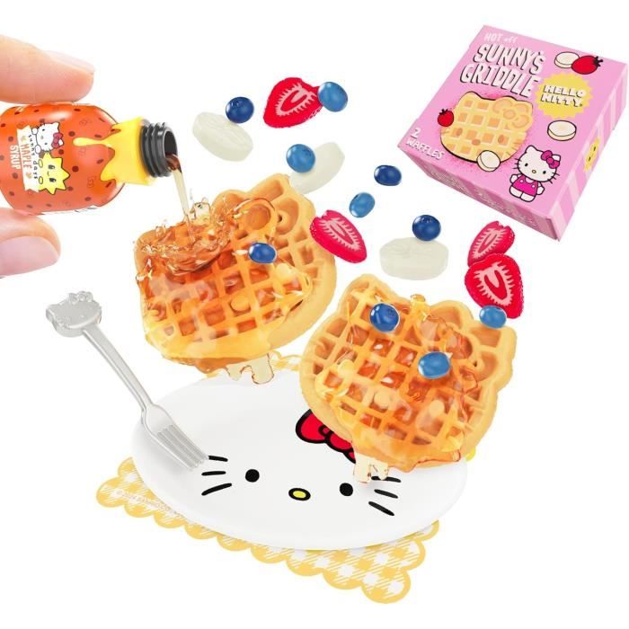 MGA Miniverse - Hello Kitty - Creative Game - Drinks or food - Creative and decorative resin leisure - Non-edible - 8 years old