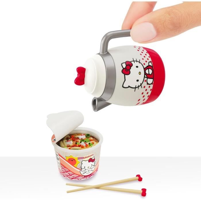 MGA Miniverse - Hello Kitty - Creative Game - Drinks or food - Creative and decorative resin leisure - Non-edible - 8 years old