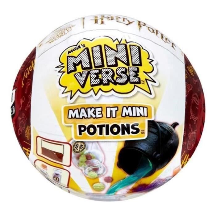 MGA Miniverse - Harry Potter - Creative Game - Iconic Potions - Creative and decorative resin leisure - Non-Edible - 8 years old