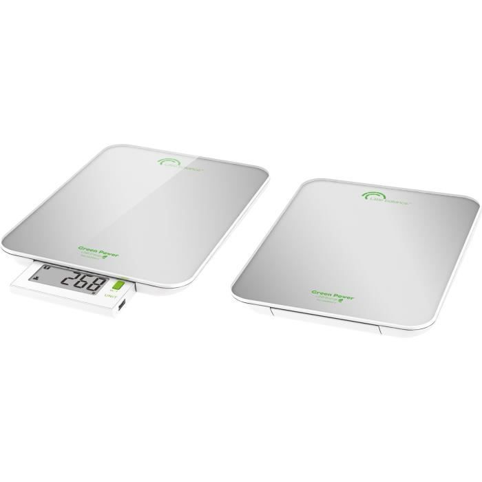 LITTLE BALANCE Balance Green Power USB - 6 kg - 1 g - Pearl Silver