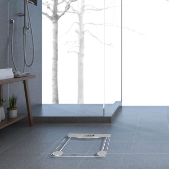 LITTLE BALANCE 8193 SB2 Electronic, Electronic weighing scale, Transparent tempered glass platform, 160 kg / 100 g, Transparent