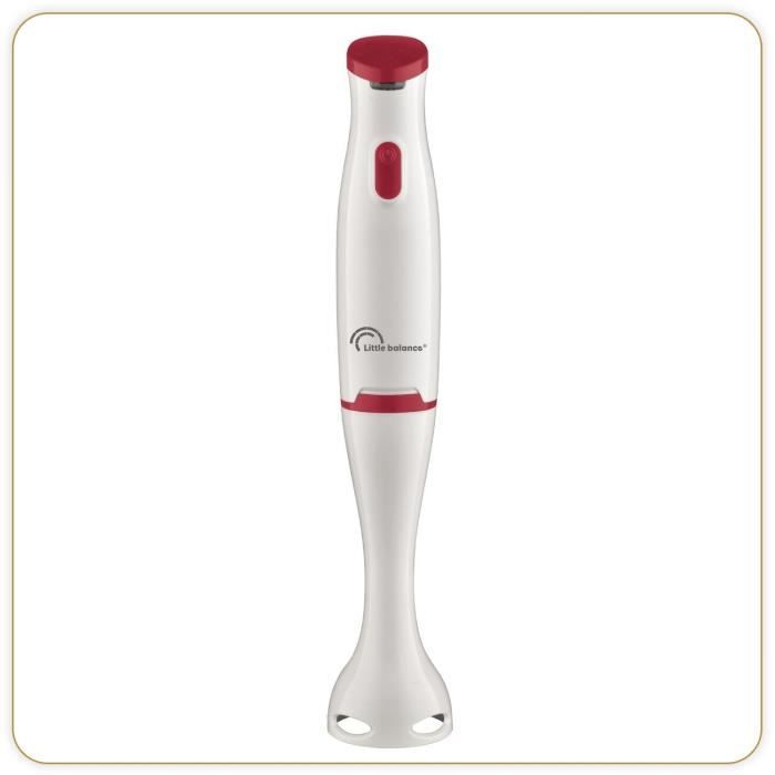 LITTLE BALANCE 8703 Easy Soupe hand blender - soups, smoothies, sauces, compotes - Anti-splash