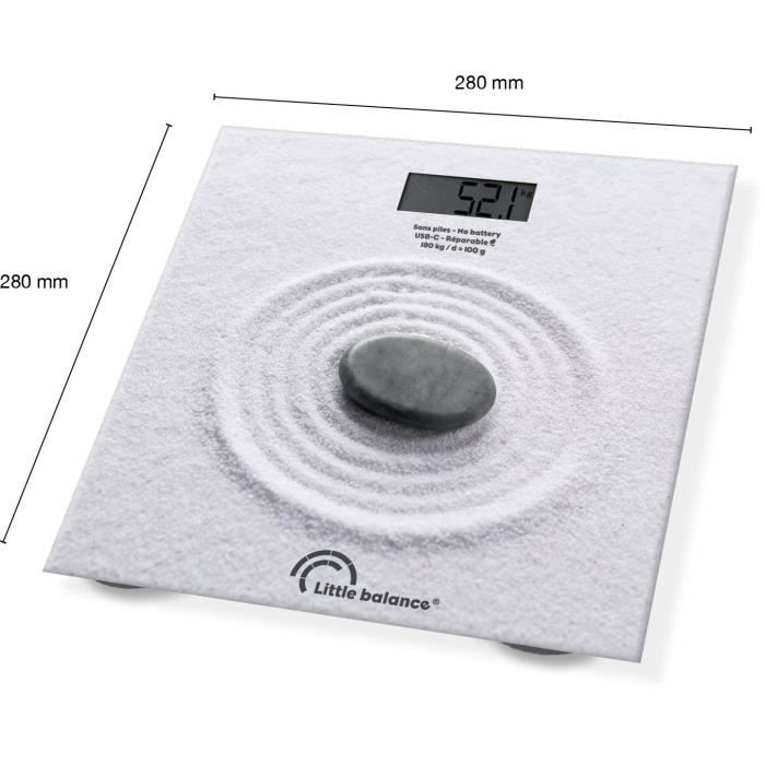 Personal scale - LITTLE BALANCE - USB-C - Zen